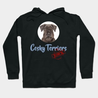 Cesky Terriers Rock Hoodie